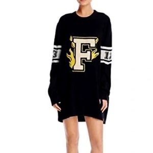 Fenty + Puma Oversized Sweater Dress by Rihanna XL Black